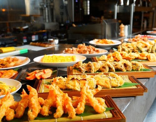 朝食ビュッフェ