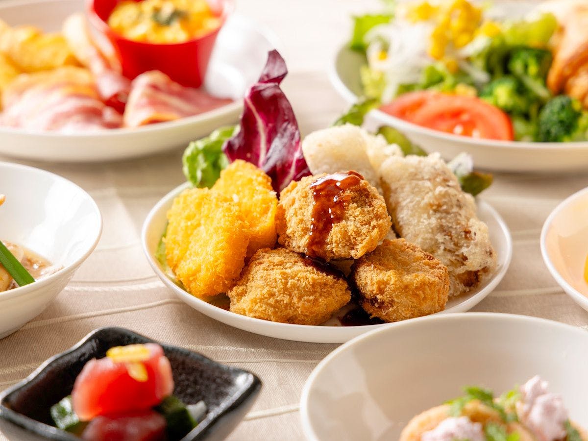 朝食ビュッフェ