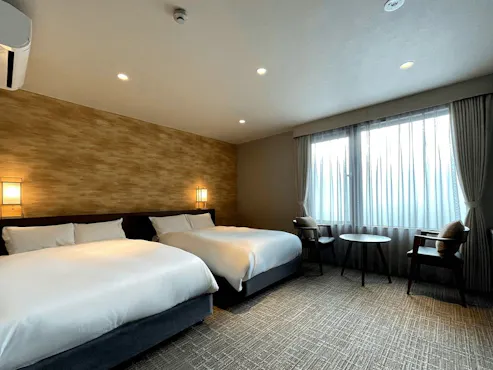 【定員2名】ツイン(ベッド幅120cm×2台)