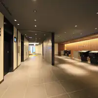 エレベーター前