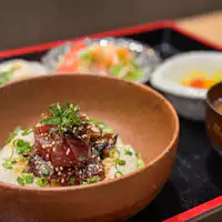 枕崎産鰹の漬け丼定食