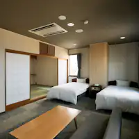 <ห้องพักสไตล์ญี่ปุ่นและตะวันตกสำหรับ IQOS เท่านั้น>