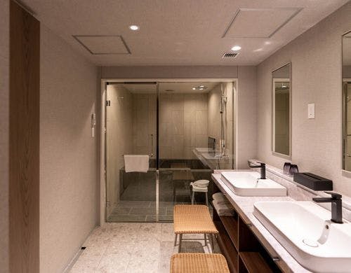 スイートルーム_独立洗面台