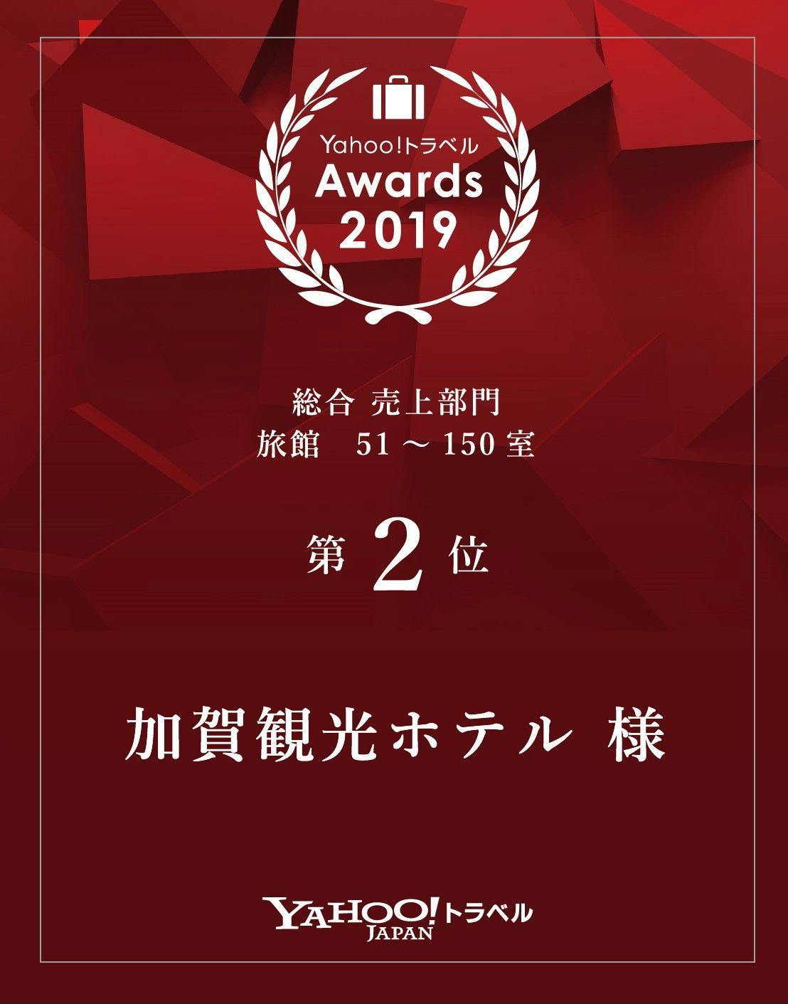 Yahoo! 旅游大奖2019获奖纪念