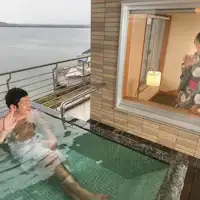 Kirara馆附露天浴池的客房