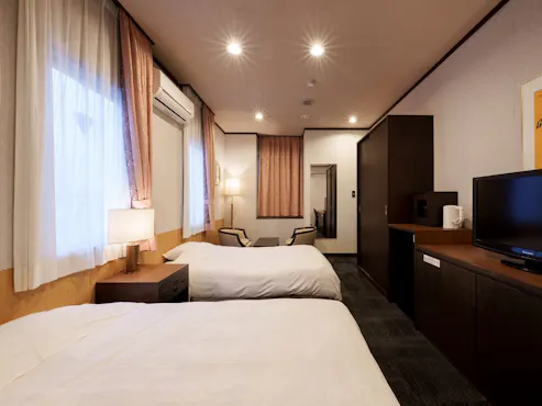 【ไม่มีวิว】ห้องเตียงคู่