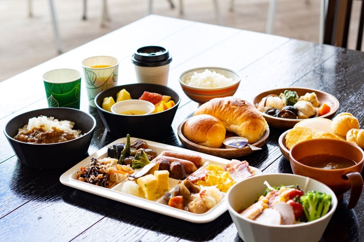 บุฟเฟ่ต์อาหารเช้า