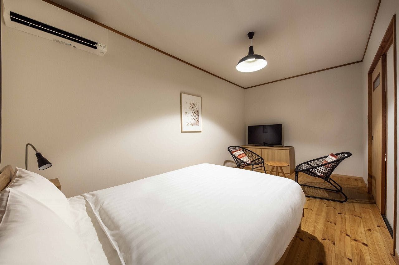 【ห้องคู่สไตล์ตะวันตก 6 เสื่อ】น้ำพุร้อนกลางแจ้ง + ในร่ม