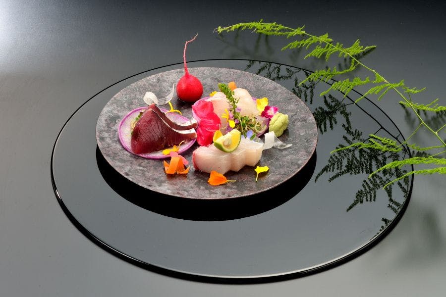 生魚片照片範例