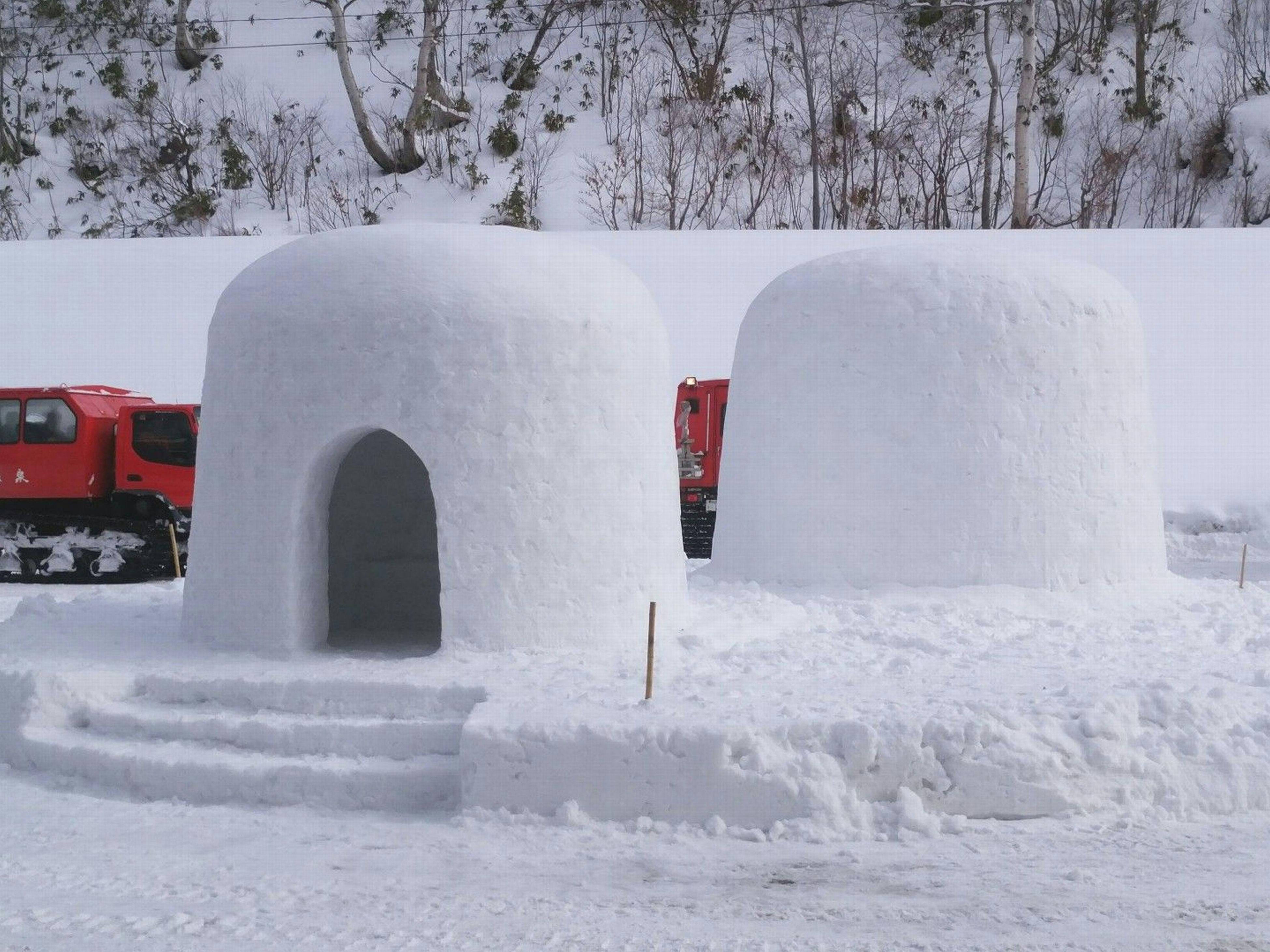 아키타의 겨울 하면 가마쿠라!