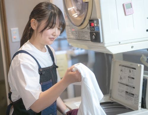 コインランドリー無料