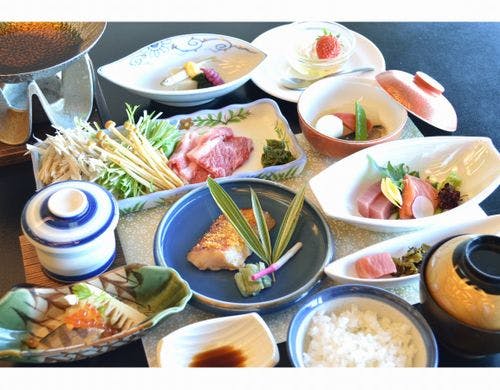 和食　会席料理<BR>。