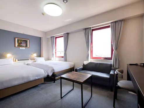 ห้องทวิน ※ภาพถ่ายเป็นเพียงตัวอย่าง สามารถรองรับห้องแบบทริปเปิลได้