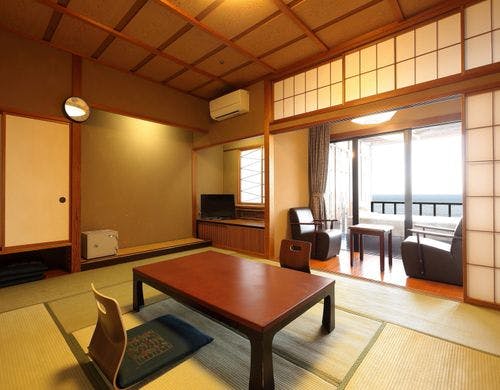 露天風呂付客室内