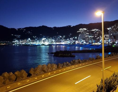 1階客室からの景色一例。