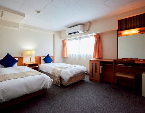 【客室】ツインルーム96cm×2台