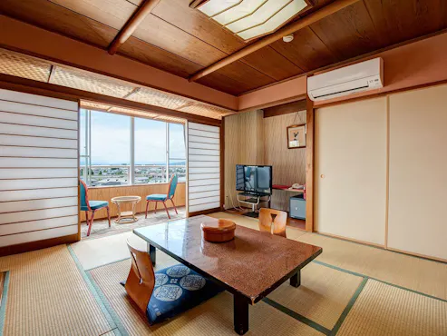 *【ตัวอย่างห้องพัก】ห้องสไตล์ญี่ปุ่น 8~10 เสื่อทาทามิ