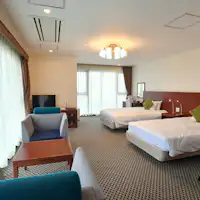 ห้องพักพิเศษแบบตะวันตกมุมชั้นบนสุด