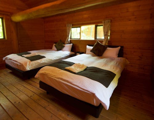 コテージベッドルーム