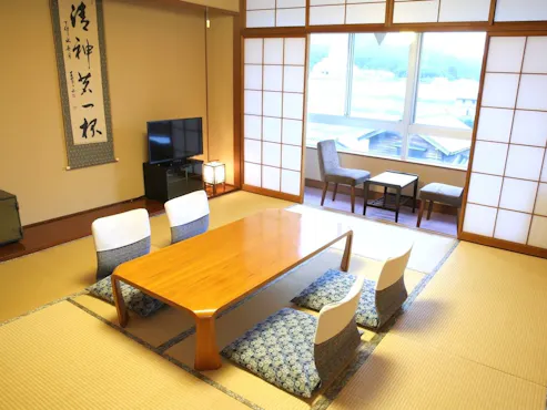 Kamar bergaya Jepang standar tradisional