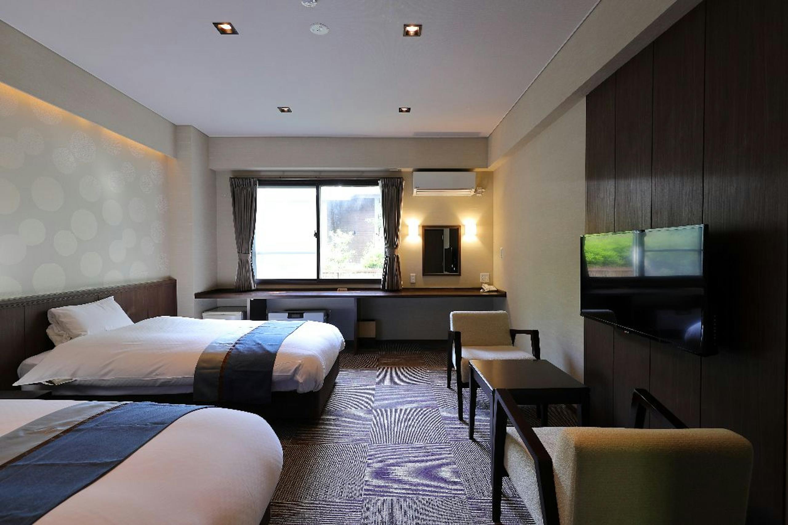 塩原温泉【奥塩原高原ホテル】本館 洋室(バリアフリー)トイレ(手すり・ウォシュレット)付