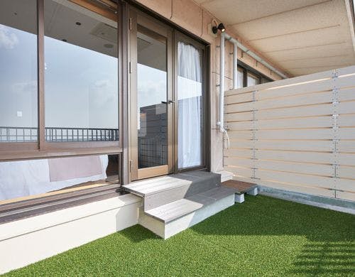 テラス付です。