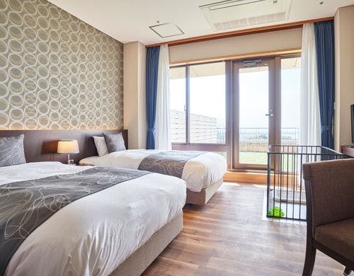 お部屋で、わんちゃんとお食事できます。