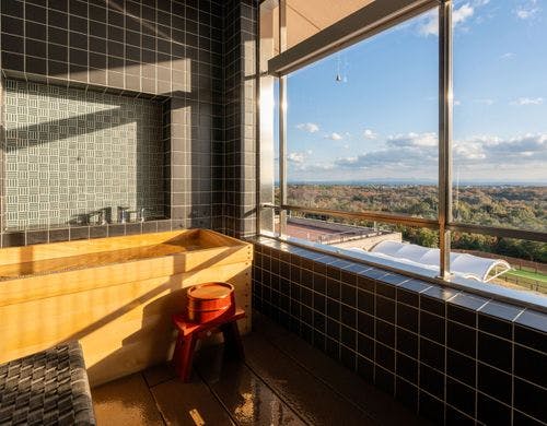 311号室「天」檜風呂を備えたテラス