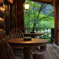 อนุญาตให้สูบบุหรี่ได้เฉพาะบริเวณระเบียงของเรสท์เฮาส์เท่านั้น