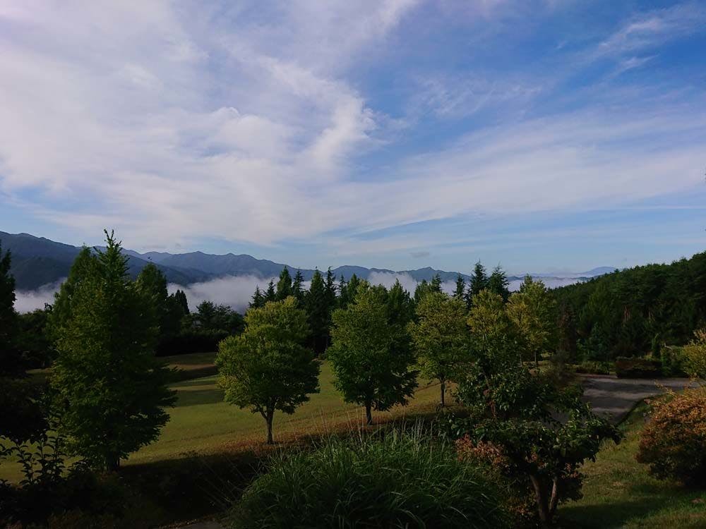 중정의 운해 이미지.