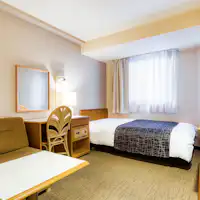 พื้นที่ 12 ตารางเมตร / เตียงกว้าง 120 ซม. 1 เตียง