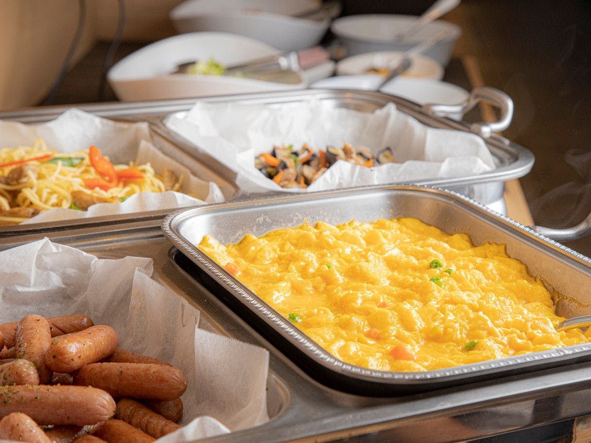 ตัวอย่างบุฟเฟ่ต์อาหารเช้า