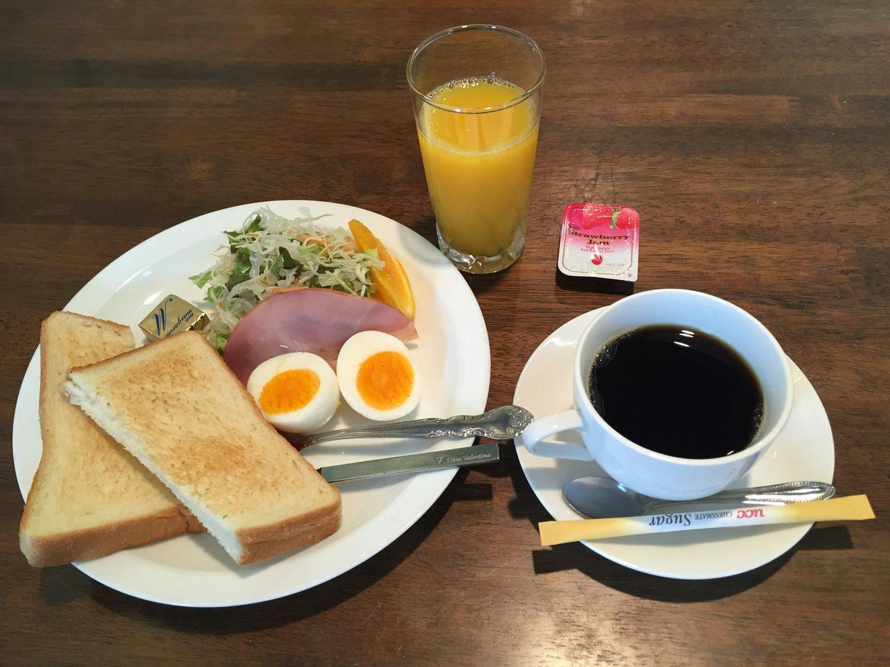 An example of breakfast