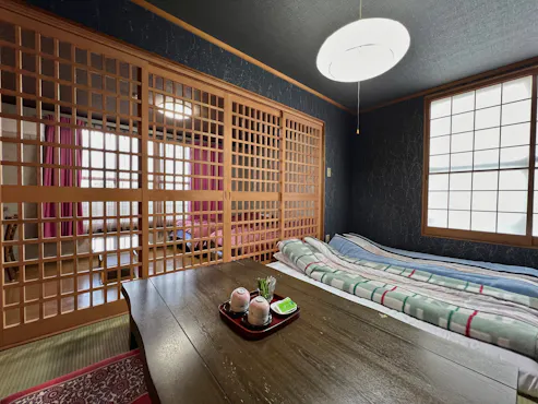 일본식 및 서양식 방 / 한 예