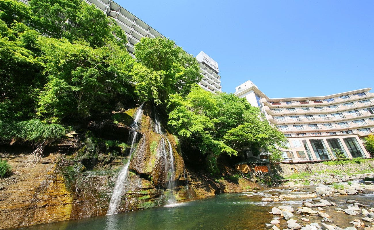 Air Terjun Tujuh Senar yang diciptakan oleh alam