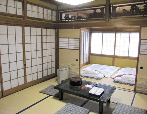 ・3名様向けのお部屋の一例。