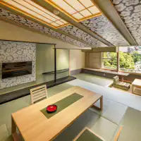 ■Bilik gaya Jepun yang diperbaharui (menghadap lembah)