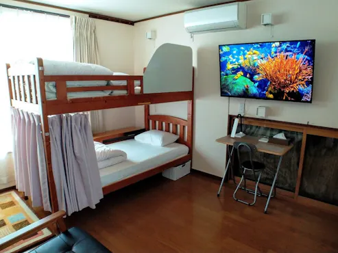 ・Gedung utama: Kamar pribadi untuk 1 hingga 5 orang