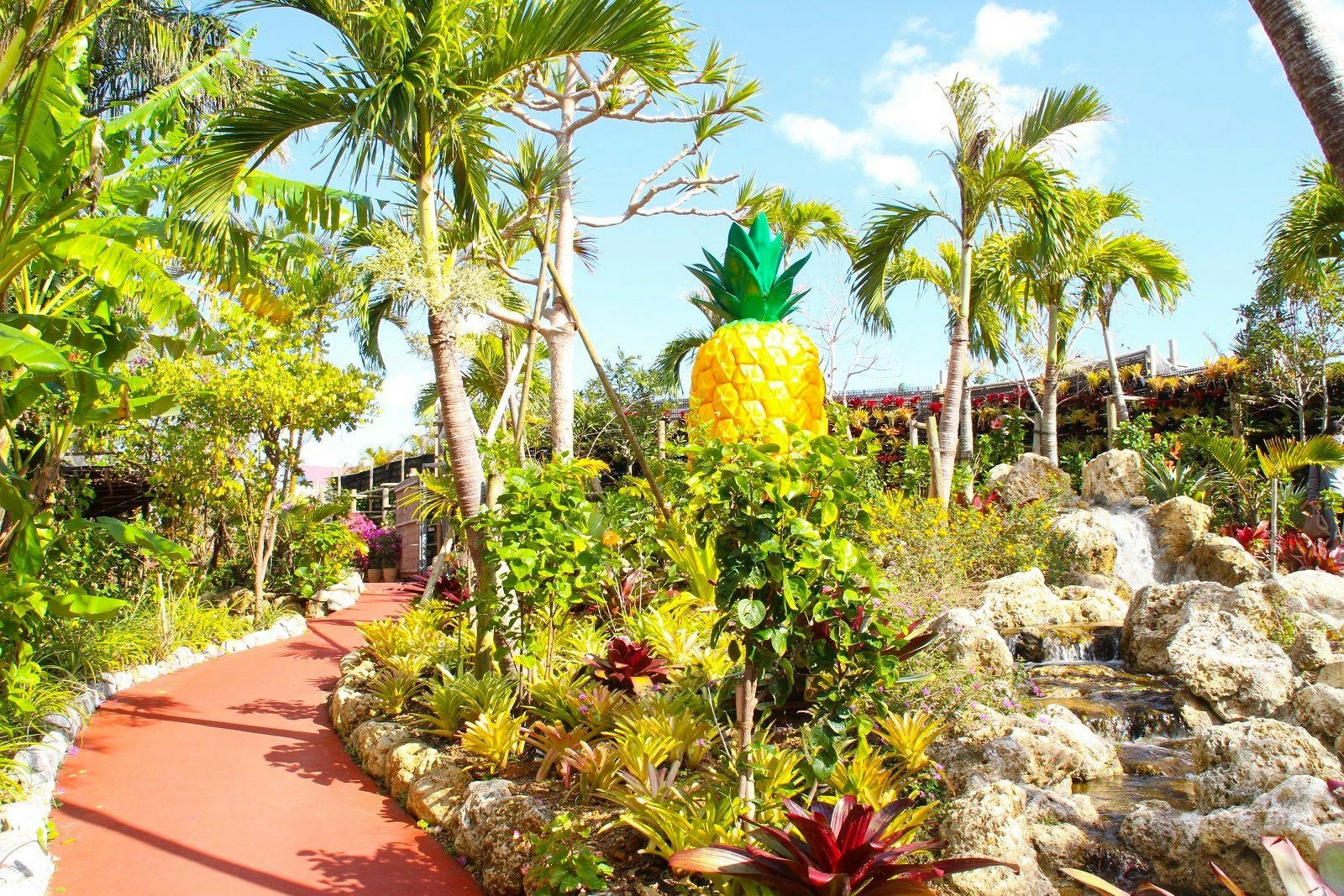 สวนสับปะรดนาโก♪ ประมาณ 10 นาทีโดยรถยนต์หรือรถบัส♪