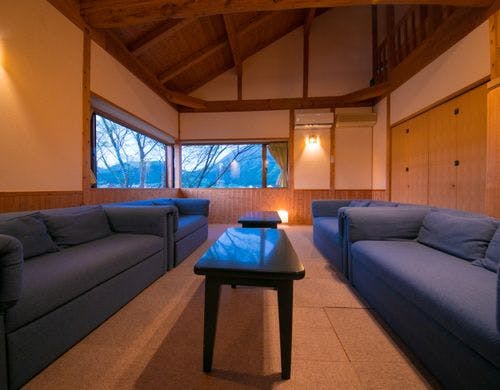 露天付き離れ「夢舎」洋室ベットルーム