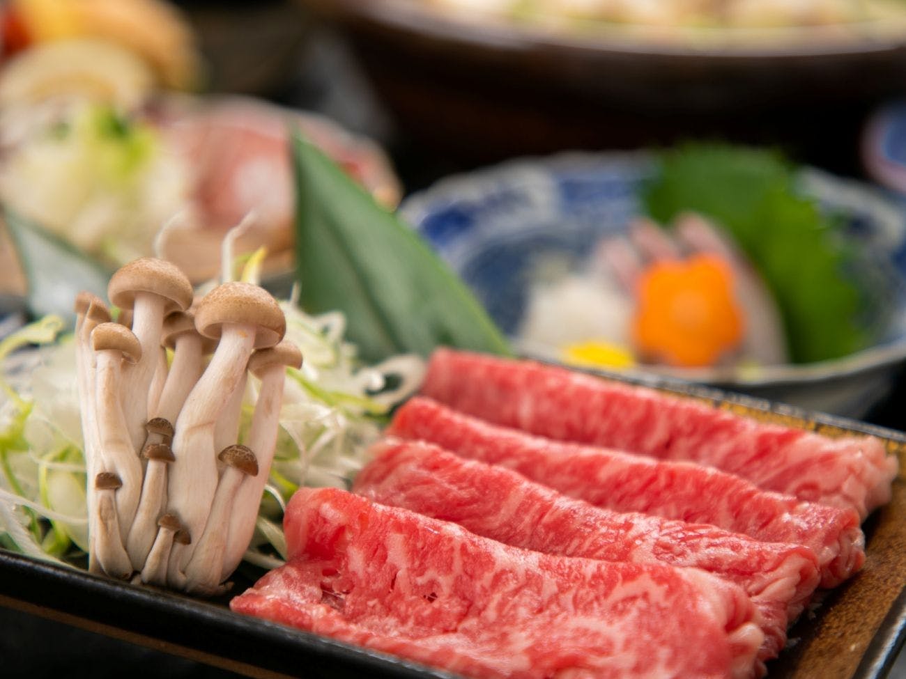 오이타 와규 샤부샤부