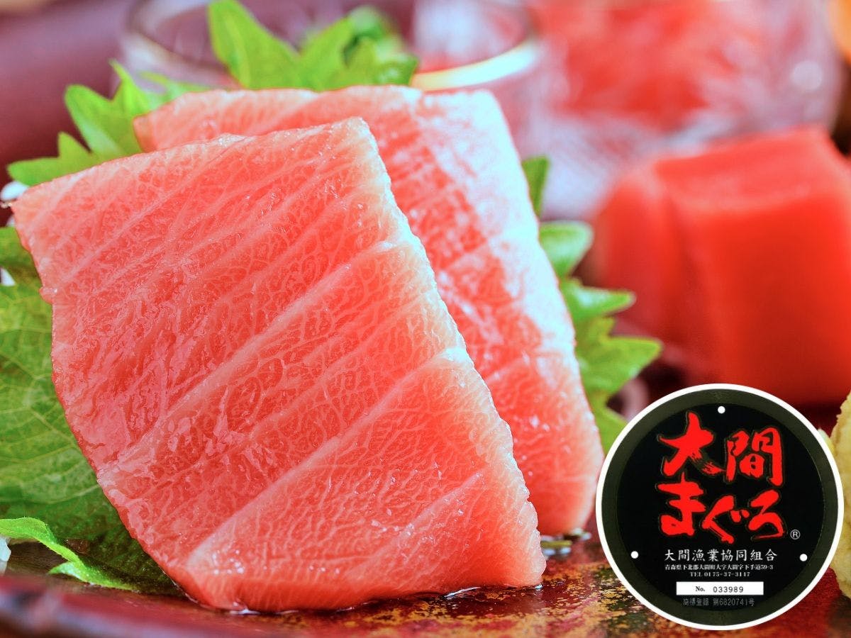 Please enjoy Oma Bluefin Tuna from Aomori Prefecture.
