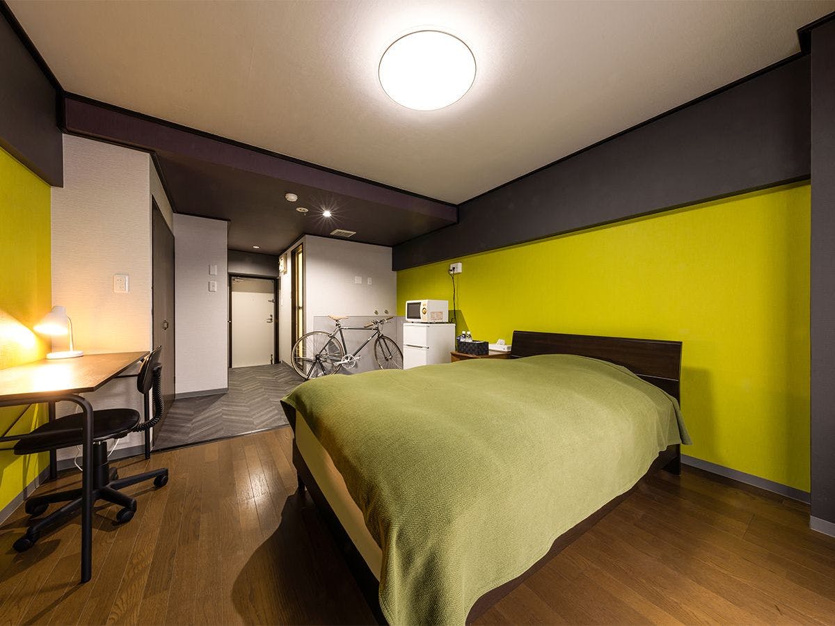 ・<사이클 룸 - 세미 더블 예시>