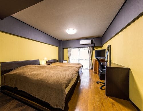 ・＜ファミリールーム　セミダブル一例＞