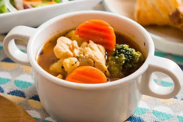 홋카이도 특산 스프 카레도 준비되어 있습니다.