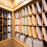 8가지 선택 가능한 베개 코너