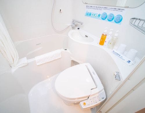 全室にユニットバス完備