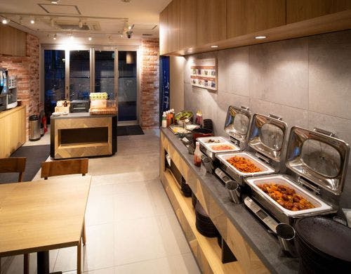 日替わりバイキングで一日の活力を