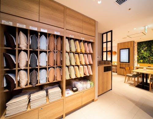 眠りを誘う8種類の選べる枕