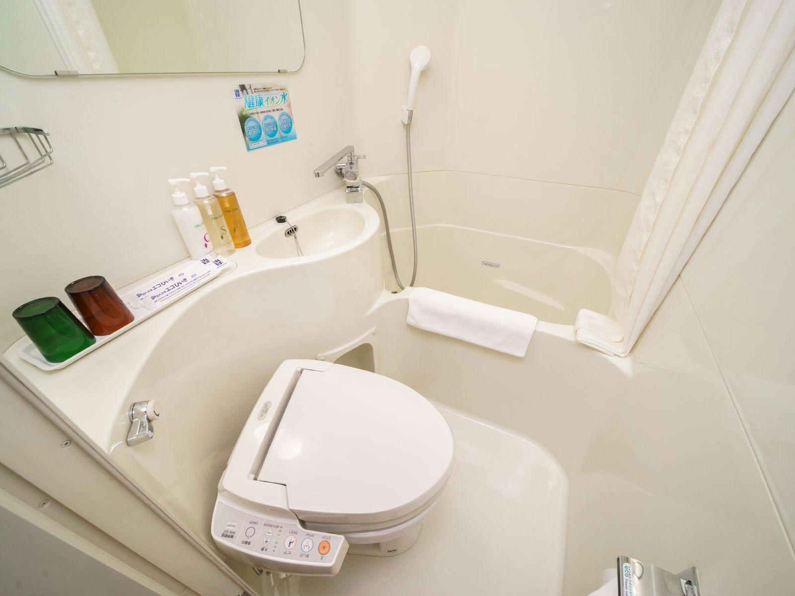 ห้องพักทุกห้องมีห้องน้ำในตัว